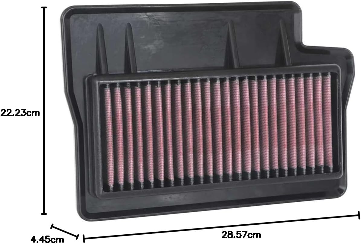 K&N YA-9021 Replacement High-Flow Panel Air Filter for 2021 Yamaha MT-09 890 image number 1