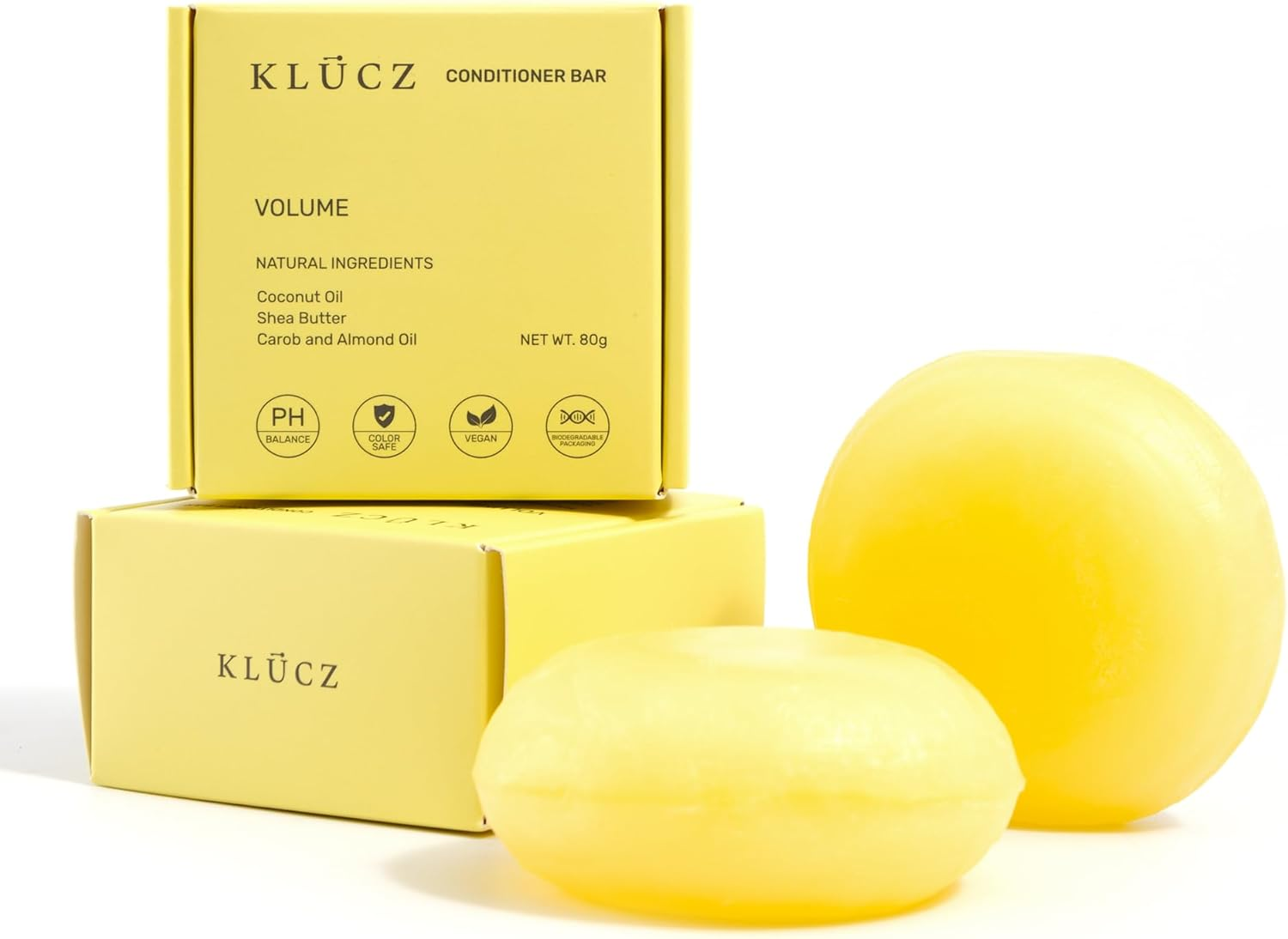 KLUCZ Vegan Milk Honey and Almond Conditioner Bar 80G