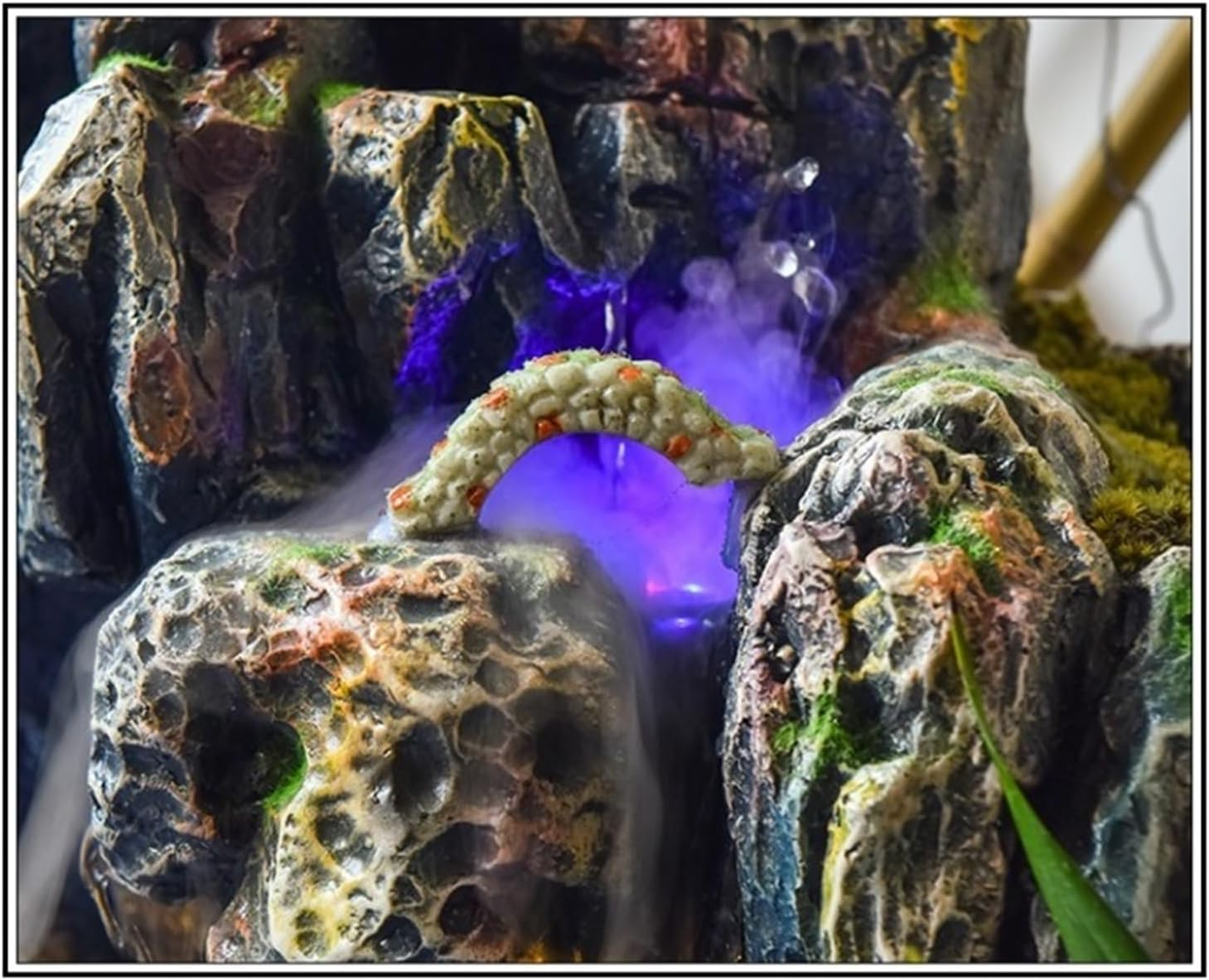 Outdoor Fountain Rockery Water Fountain Decoration, Courtyard Circulating Landscape, Balcony Ecological Fish Tank image number 6