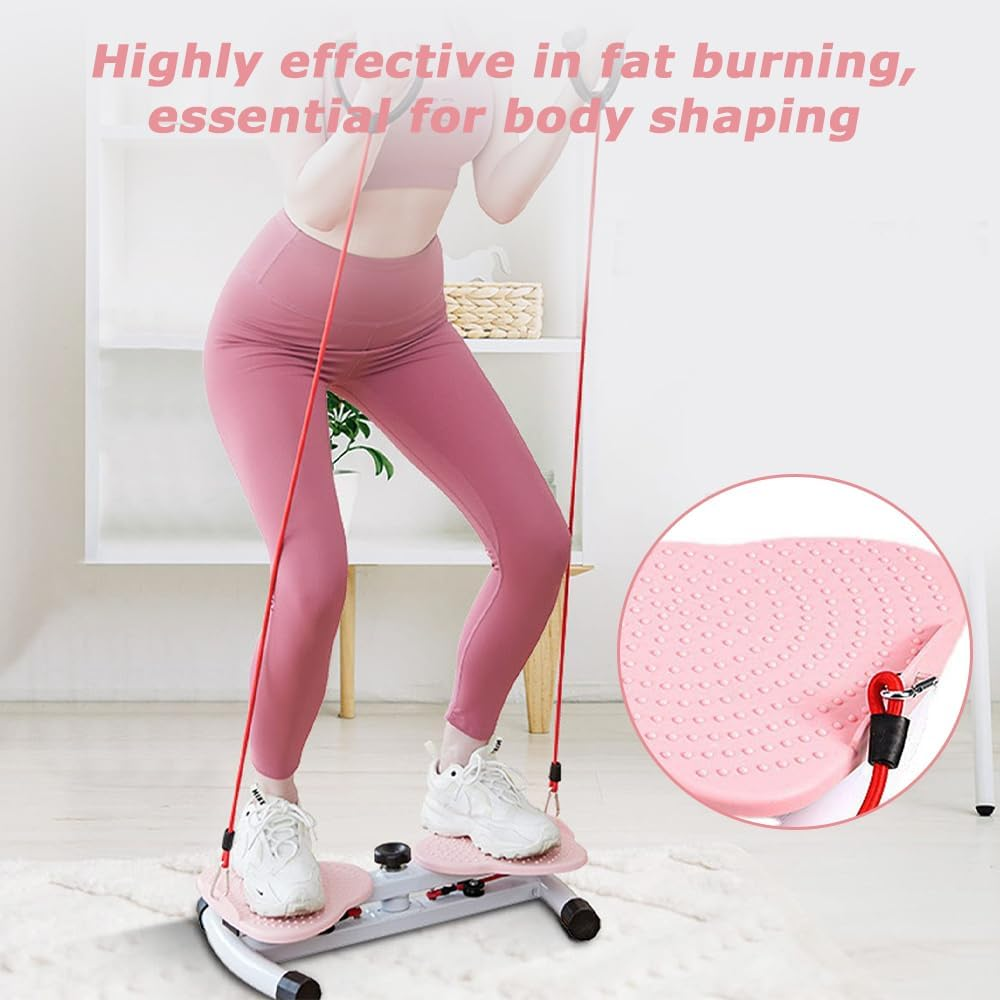TOMVAES Waist Twisting Fitness Board, Standing Abdomen Exercise Tool, Sport Exercise Twist Board, for Waist Twisting Fitness Transformation 52 * 28 * 10CM image number 4