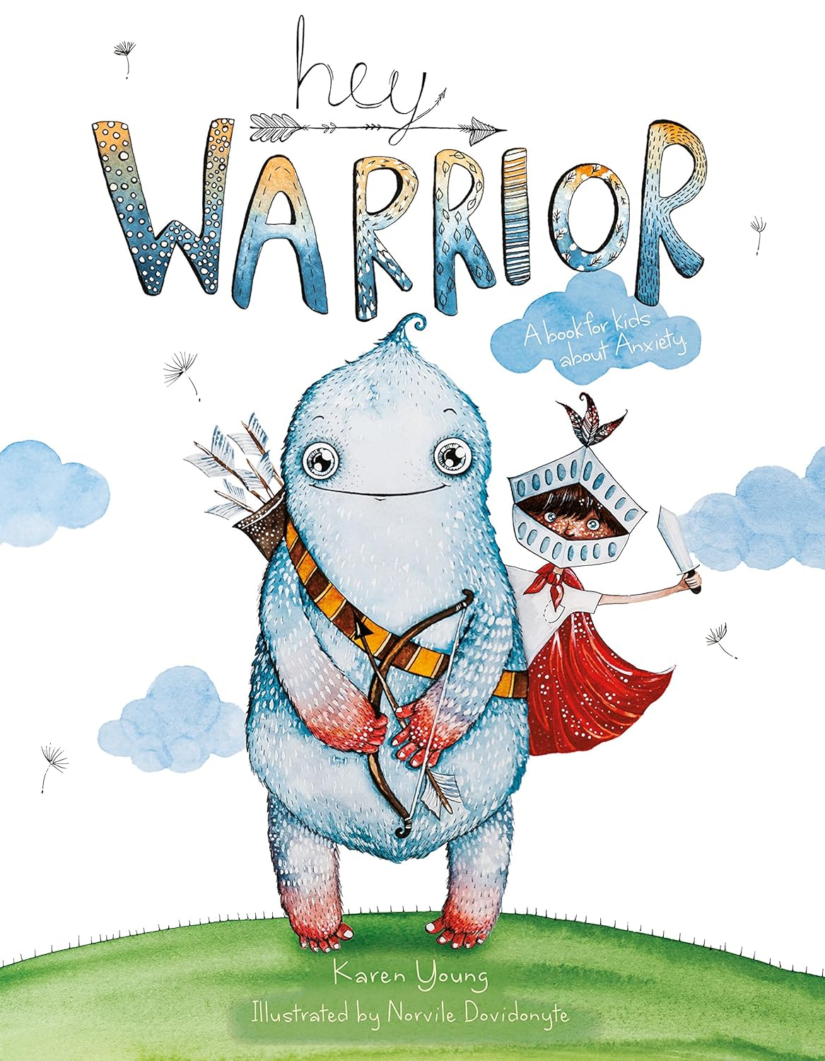 Hey Warrior: a Book for Kids about Anxiety image number 1
