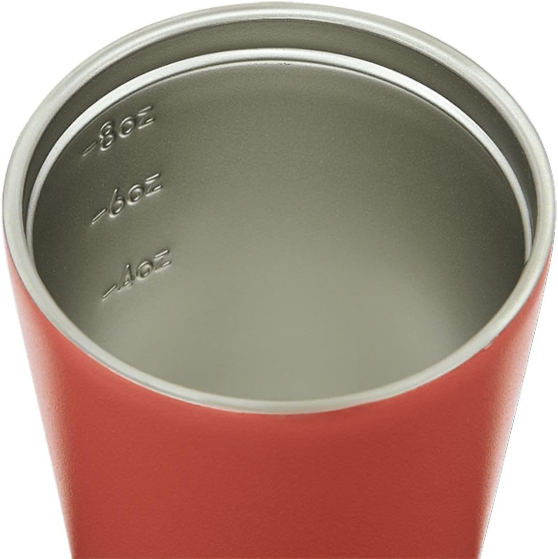 Made by Fressko Reusable Coffee Cup - Stainless Steel Insulated Mug - Leak Proof Travel Cup for Hot/Cold Drinks - 3 Hr Heat Retention - Fits Car Holders & Coffee Machines - Watermelon - 8Oz 227Ml