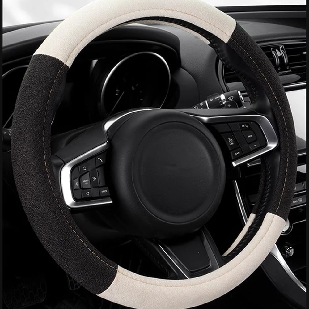 For Mazda 3 Mazda 6 2009 2010 2011 2012 2013 2014 2015 2016 2017 Flax Car Steering Wheel Cover,Breathable Car Steering Cover,Car Steering Wheel Shell,Steering Wheel Outer Cover image number 5