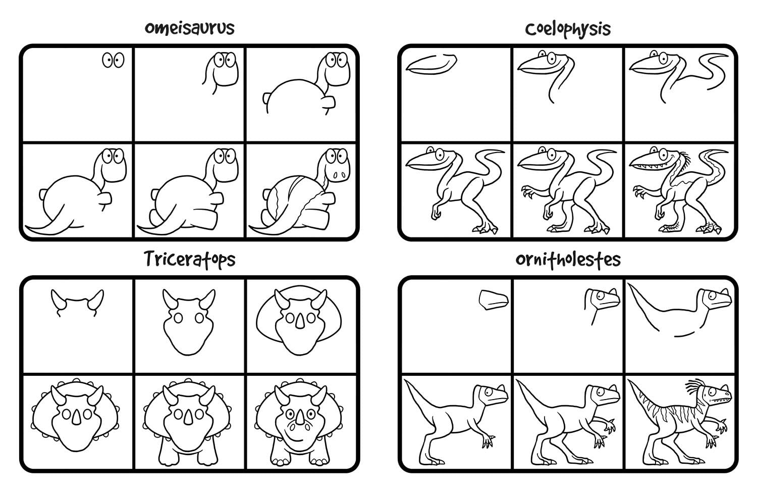 How to Draw 101 Dinosaurs