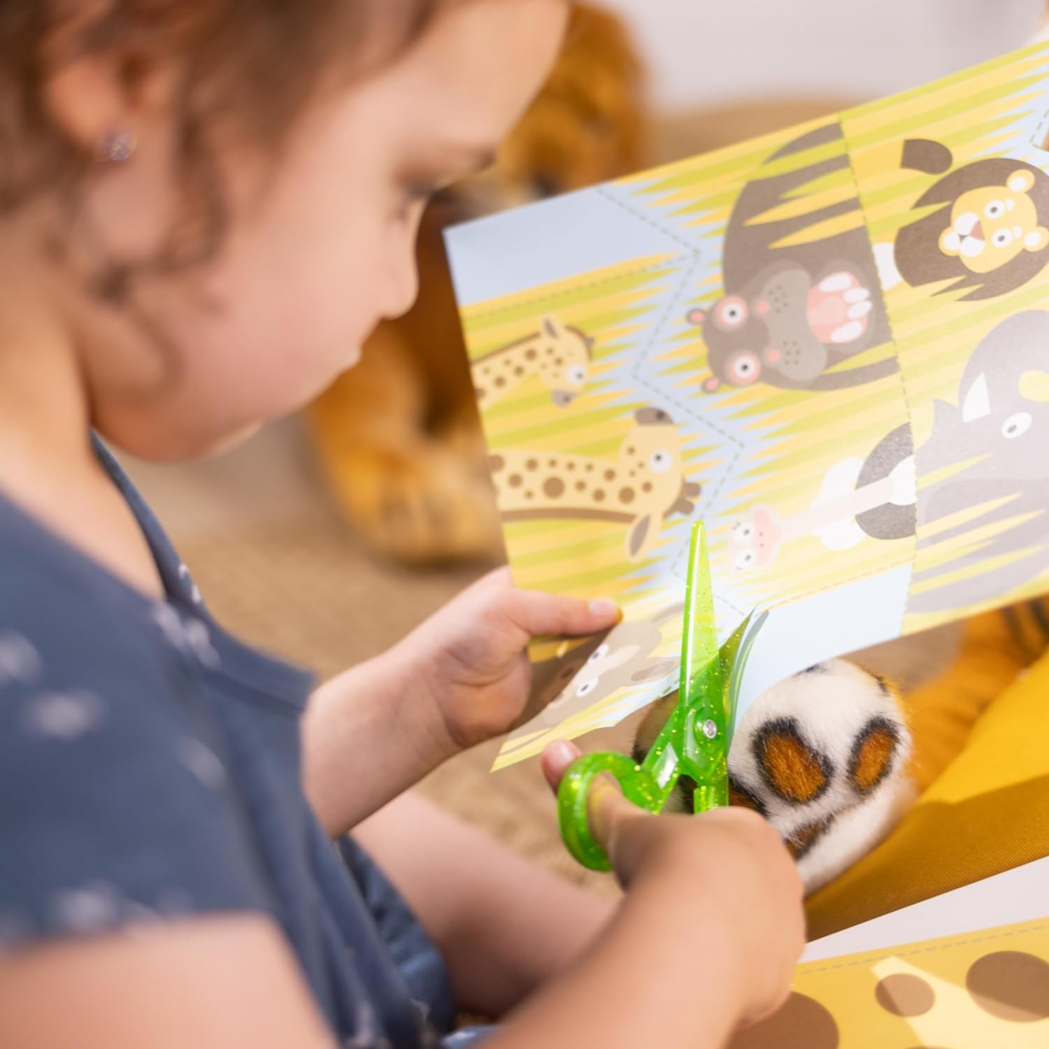 Melissa & Doug Scissor Skills Activity Pad Bundle - Safari, Sea Life and Activities