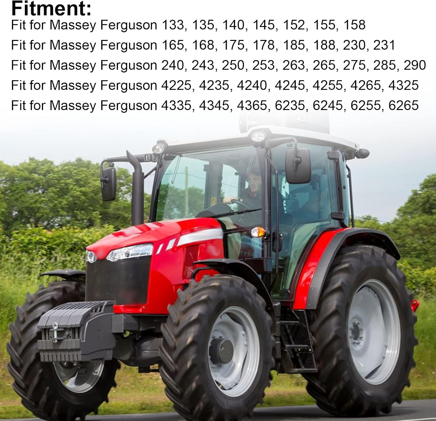 ZDETGU 7111-296 Filter Assembly, Adapt, Remove Iron Oxide Powder, Improve Engine Reliability,Aluminium image number 4