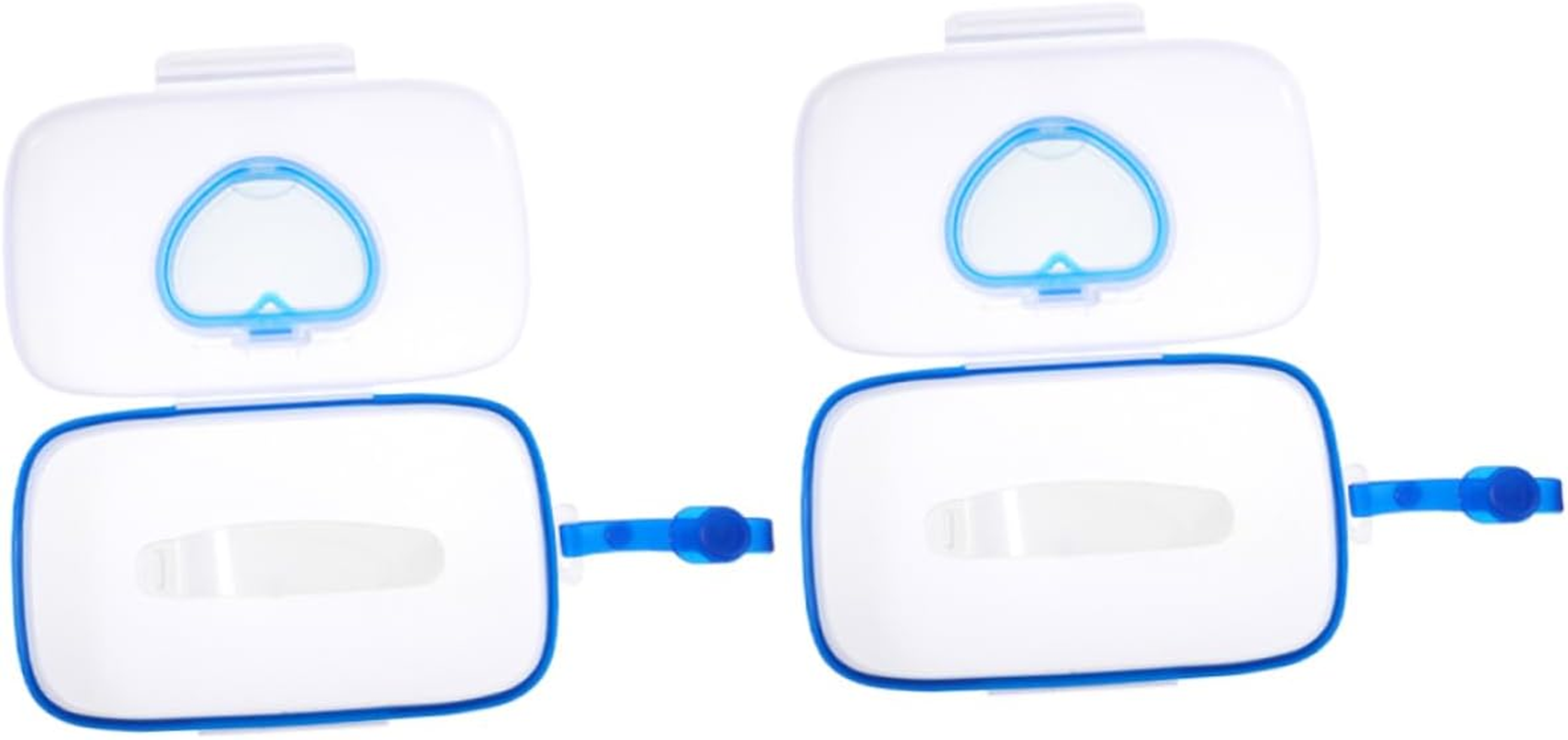 Abaodam 2Pcs Wipe Dispenser Safe Material Portable Reusable for Cribs Strollers image number 2