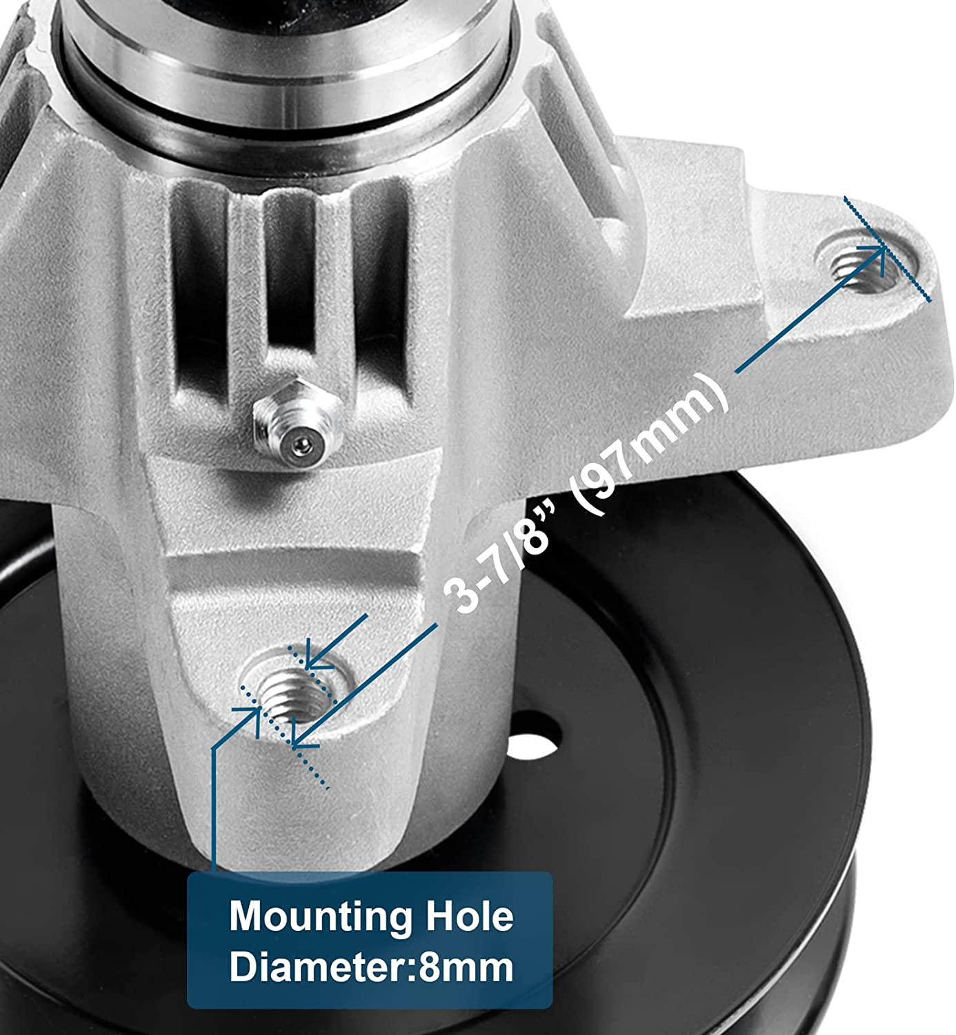 Parts Camp Replaces Spindle Assembly for Mtd/Cub Cadet 918-04125B 918-04126 618-04126 918-04125 618-04125