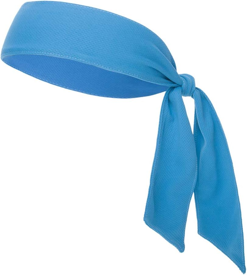GOGO Head Tie, Tie Back Mesh Headband, Tennis Head Band