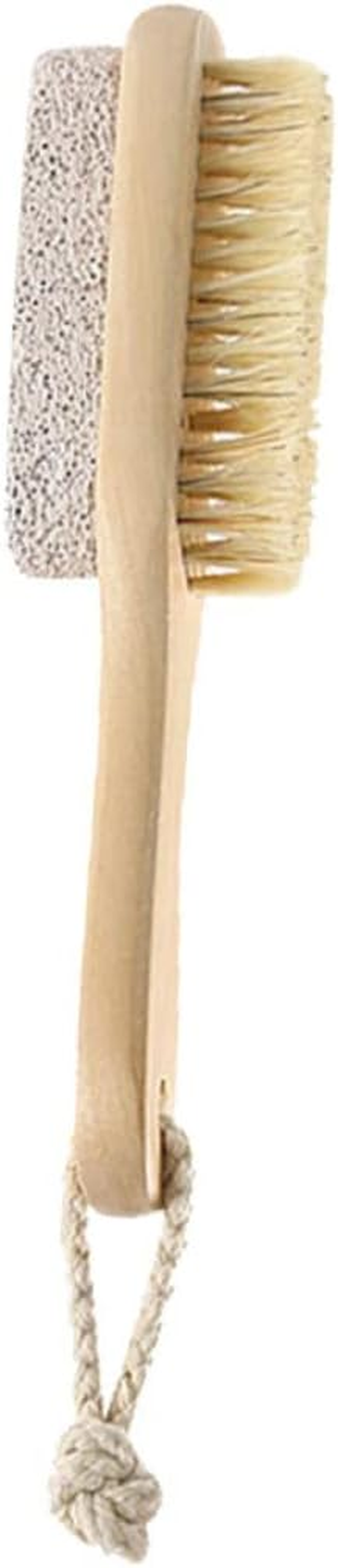 PENIKOKO Pumice Stone Brush Callus Remover Foot Scrubber Natural Exfoliating Tool Spa Pedicure Massager Foot Care Exfoliator image number 6