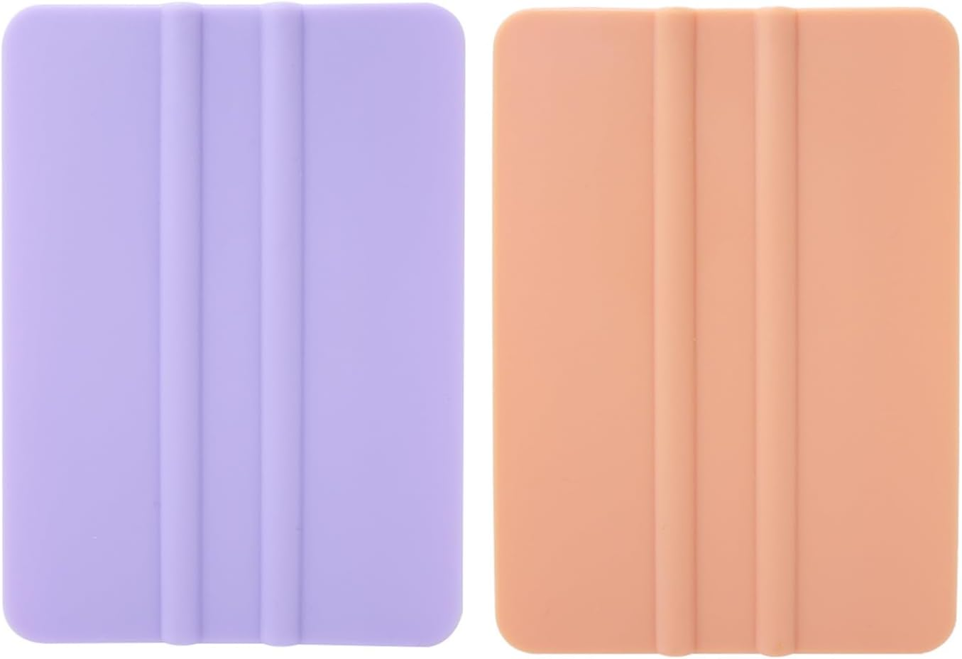 Craft Squeegee Tool Kit for Vinyl Decal & Paper Cut Projects, Window & Car Wrap - Includes Violet & Coral, Compatible with Cricut & Adhesive Vinyl - Ideal for Crafting, DIY & Sign Making - Ruibex image number 2