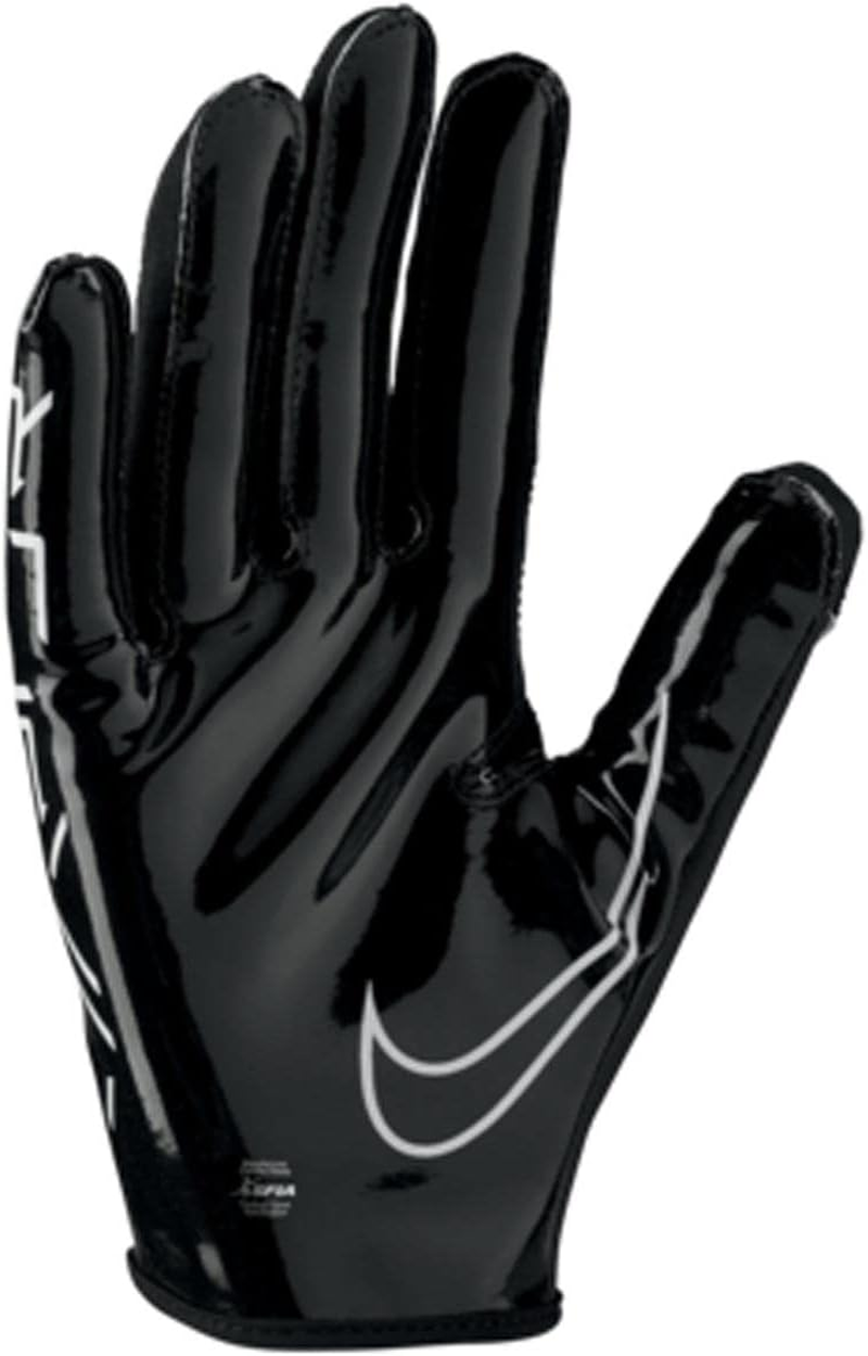 Nike Youth Vapor Jet 7.0 Football Gloves Black | Black | White Youth Medium