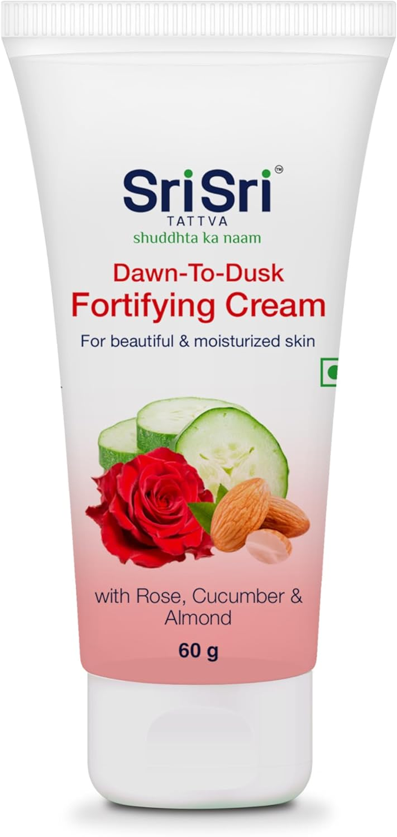 Sri Sri Tattva Dawn-To-Dusk Fortifying Cream, 60Ml