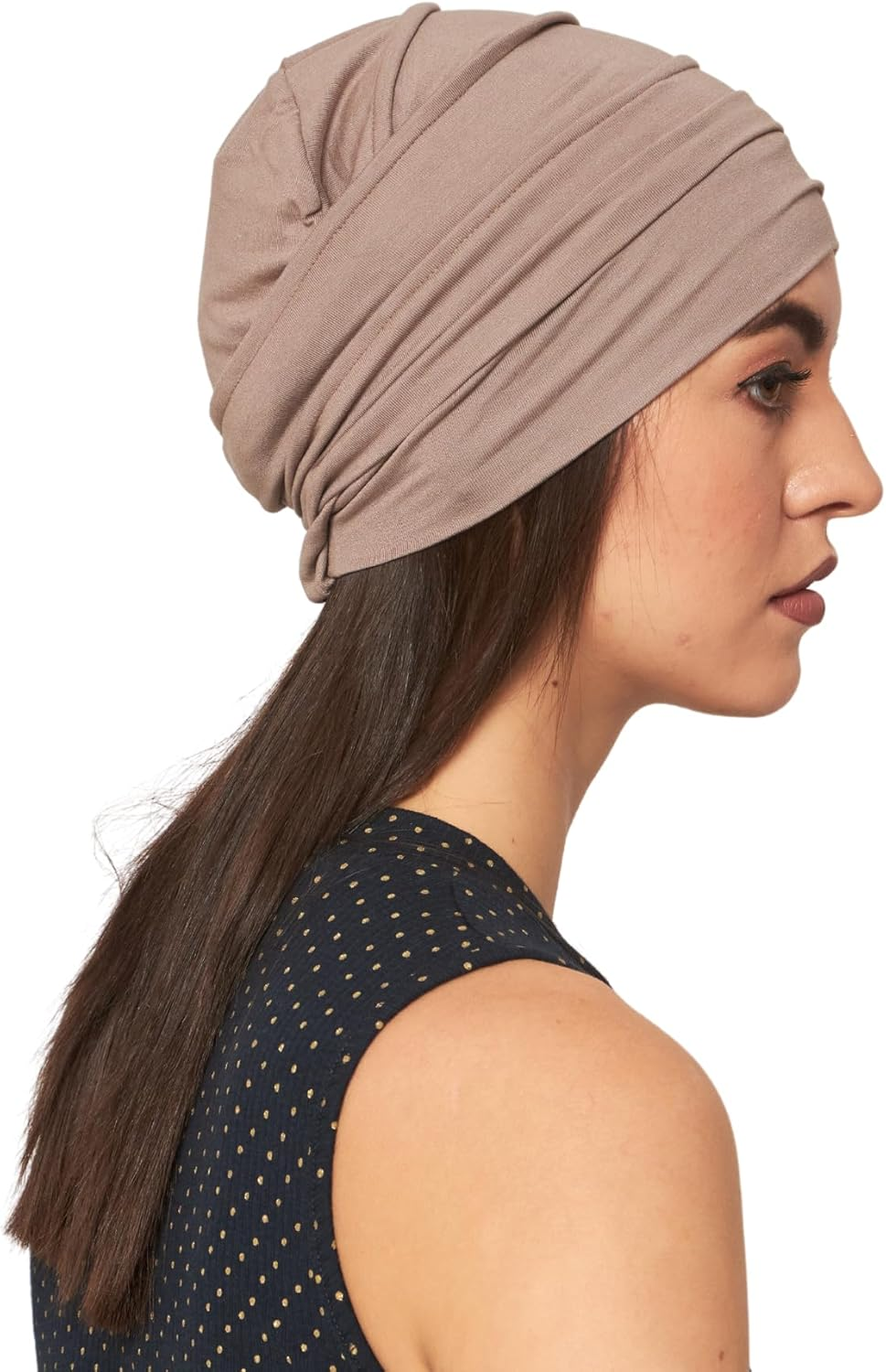 SAKUCHI Chemo Silky Soft Slouchy Snood Bamboo Cap