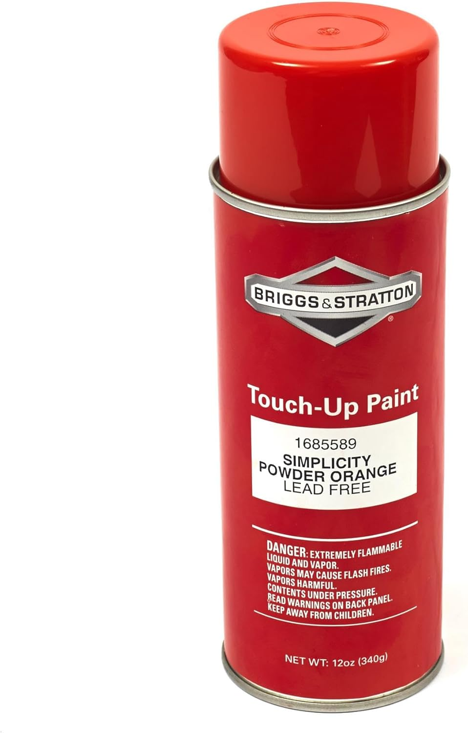 Briggs & Stratton OEM 1685589SM Paint Orange Pwdr 12 Oz