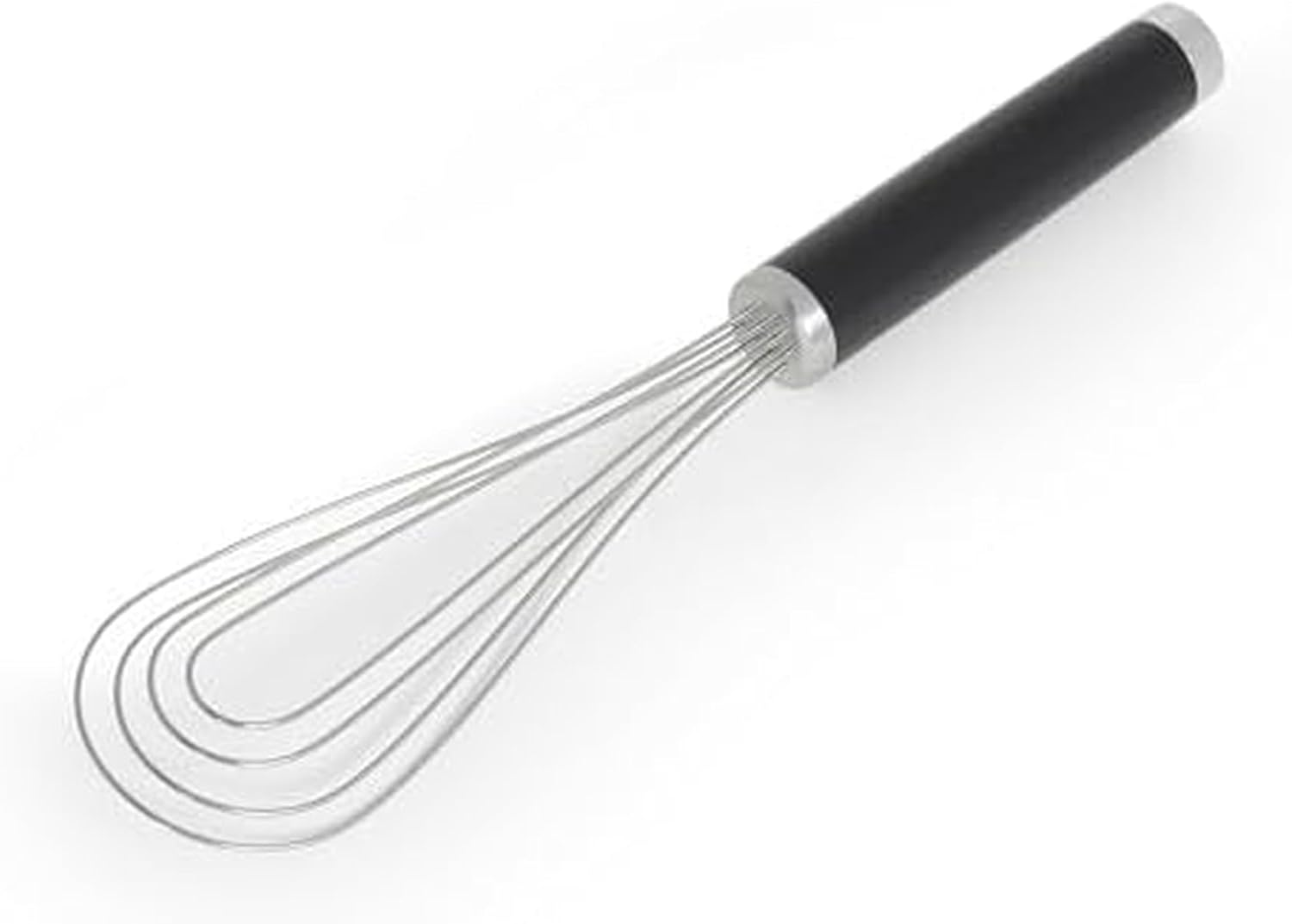 Kitchenaid Classic Whisk Empire Red - 27Cm Stainless Steel with Gloss Black Handle and Satin Chrome Accents | Ideal for Whipping, Beating Eggs, and Mixing | Suitable for Both Dry & Liquid Ingredients