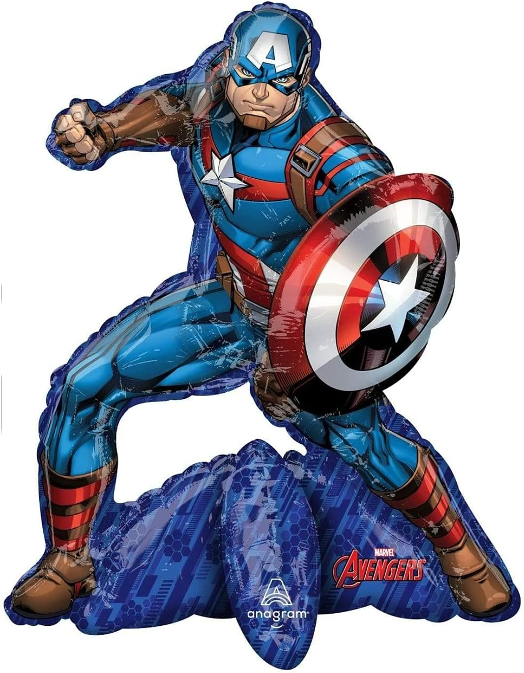 Anagram Avengers Captain America Foil Multi Balloon