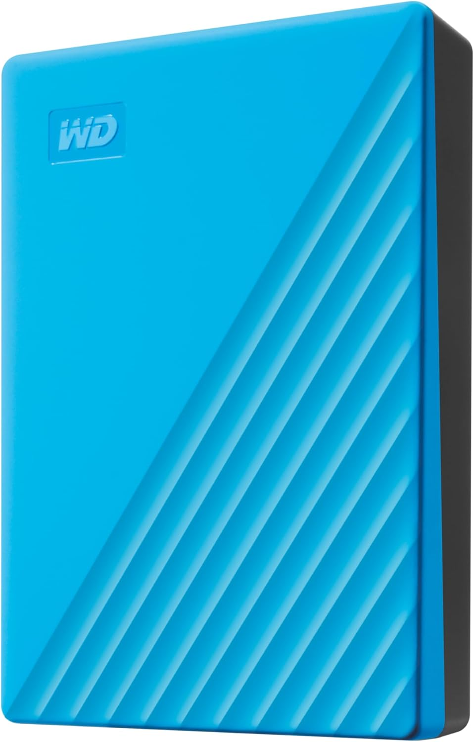 WD 6TB My Passport, Portable External Hard Drive, Blue, Backup Software with Defense against Ransomware, and Password Protection, USB 3.1/USB 3.0 Compatible - WDBR9S0060BBL-WESN