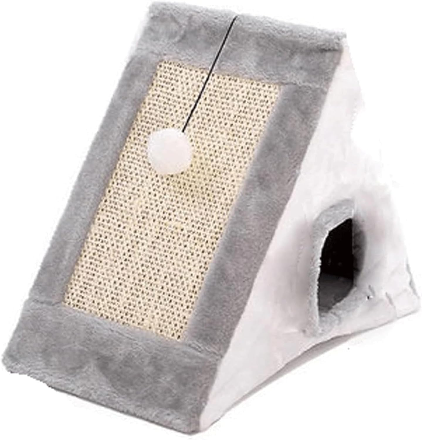 Cat Tower Triangular Cat Scratch Board Cat Grinding Claw Sisal Cat Tree Furniture Scratch Post for Kittens Pet House Play