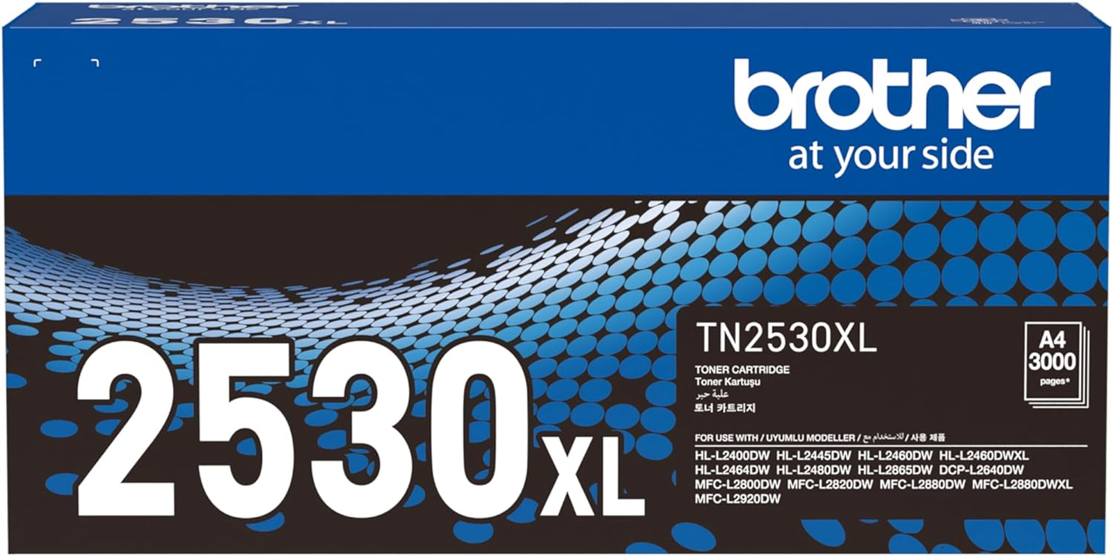 Brother Genuine TN2530XL Black Toner Cartridge, Page Yield up to 3000 Pages image number 3