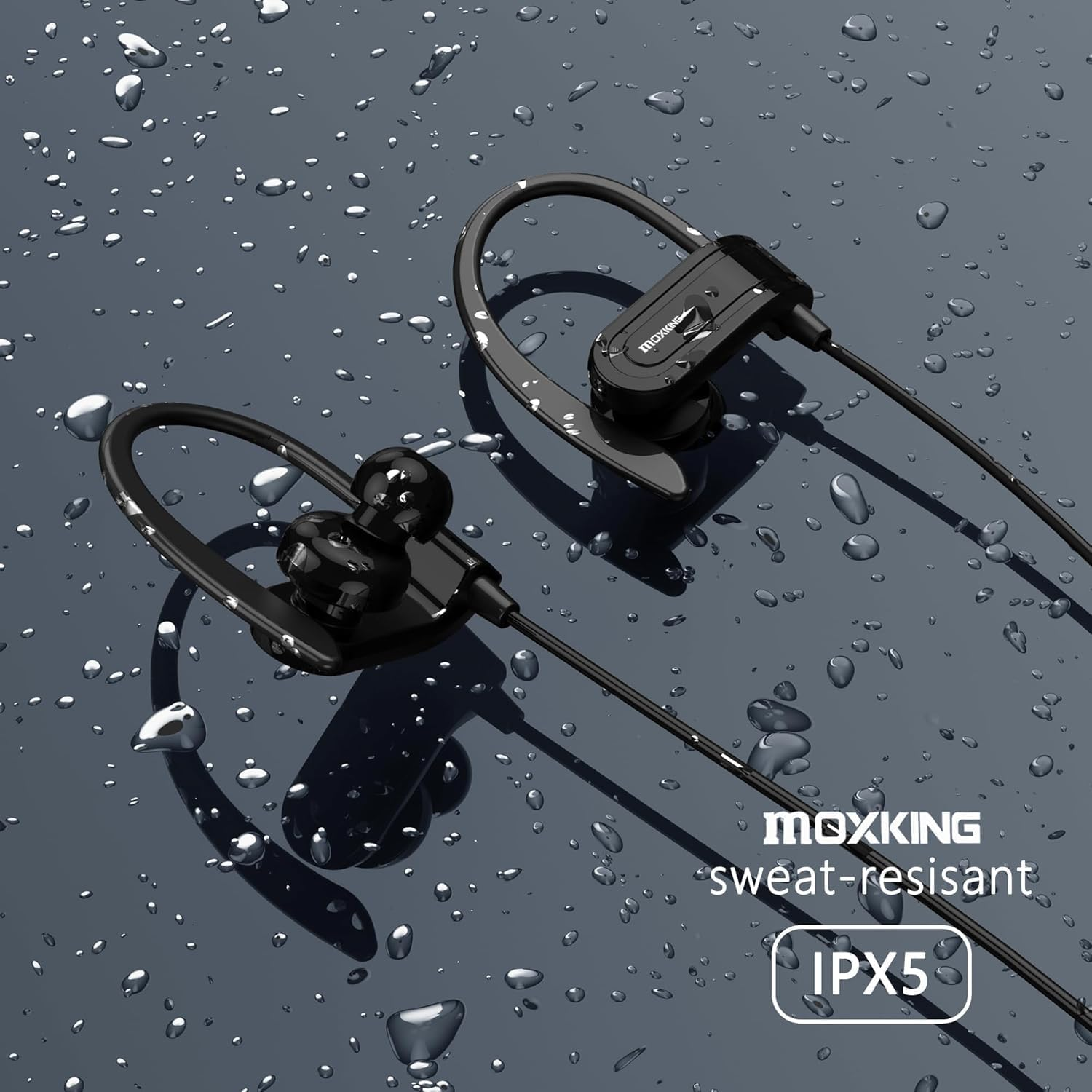 Wired USB C Headphones for Iphone 15, Ipad, Samsung, Google and Other USBC Android Phones, Type C Headphones with over Ear Hook, Microphone, Volume Control and Earbuds Case for Sports, Running image number 4