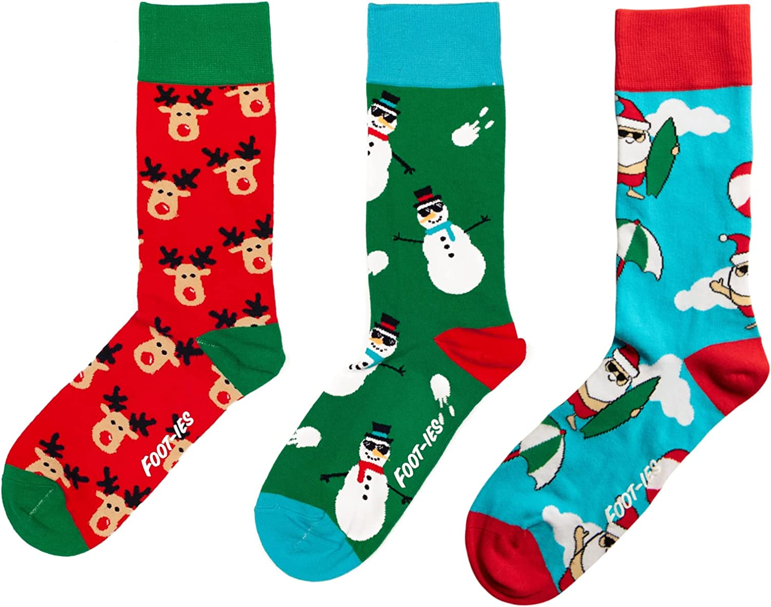 Unisex Unisex Holiday Holidays Socks Gift Box (Pack of 3) image number 2