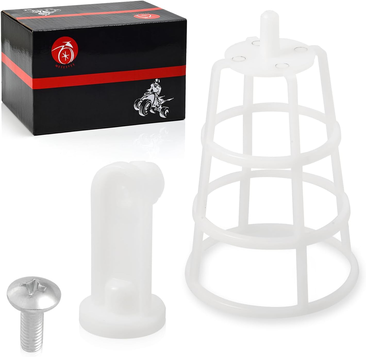 Air Filter Cage Holder & Stopper for Suzuki Eiger 400 King Quad 400 Vinson 500 LT-A400 LT-F400 LT-A500 LT-F500 13791-03G00 13792-03G00 image number 4