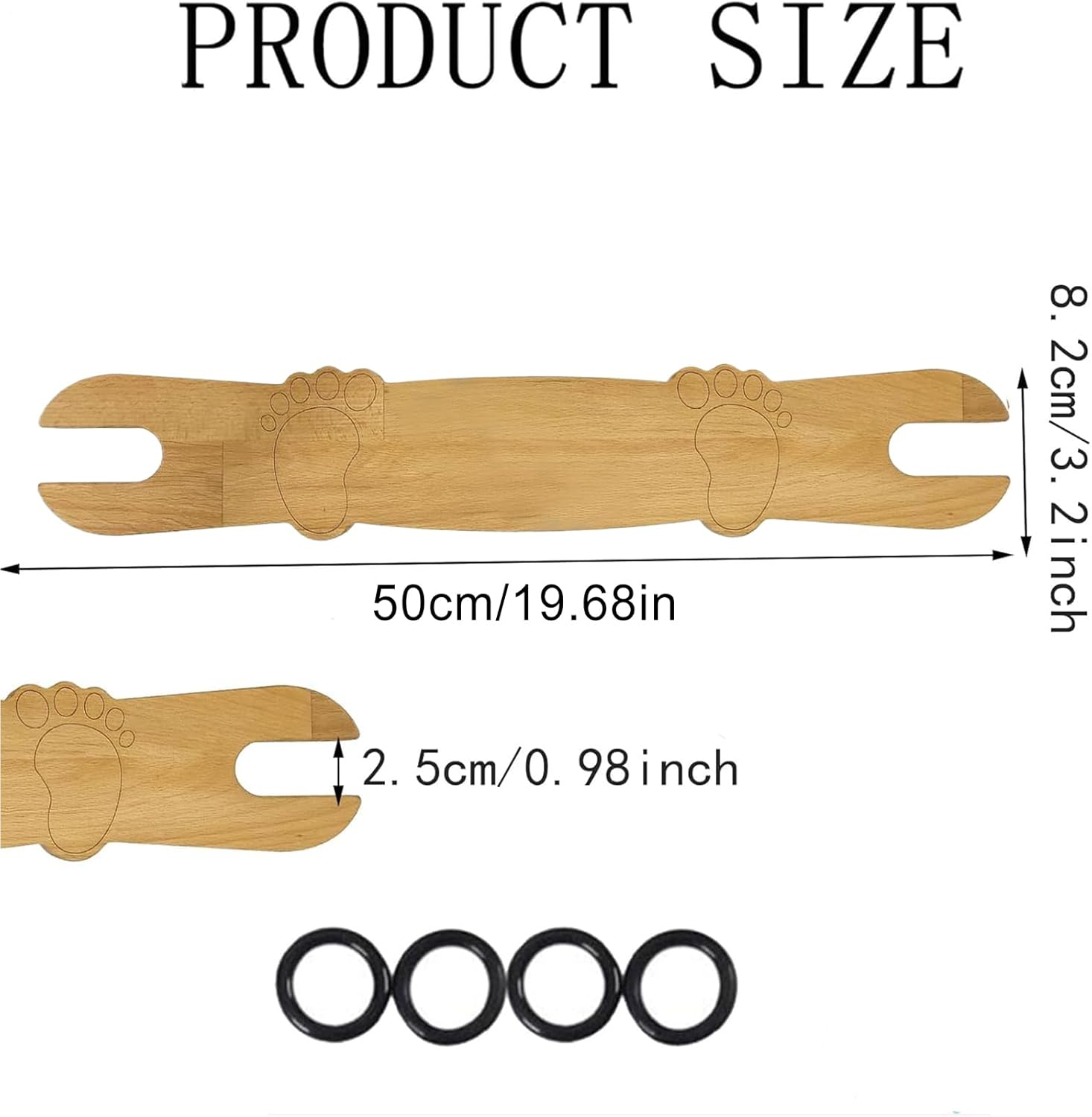 High Chair Foot Rest, Adjustable Non-Slip Baby Highchairs Footrest, Universals Foot Rest Highchair Accessories for Antilo P and Most High Chair - 01 image number 5