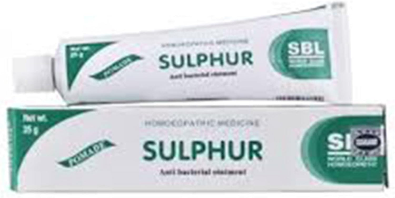 Sbl Homeopathic Sulphur Ointment (25G), Useful for Dry Skin, Itching Tube