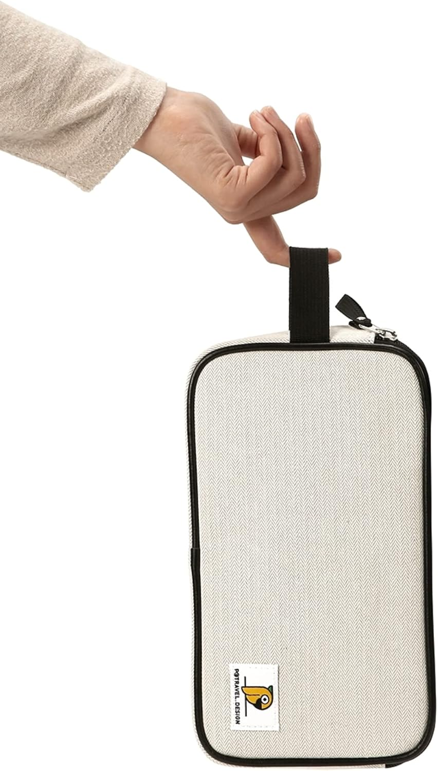 Shave Bag for Toiletries Cosmetics Makeup Beauty Bag Organiser for Travelling Shaving Gear Brushes Skincare from Paton Travel Australia image number 3