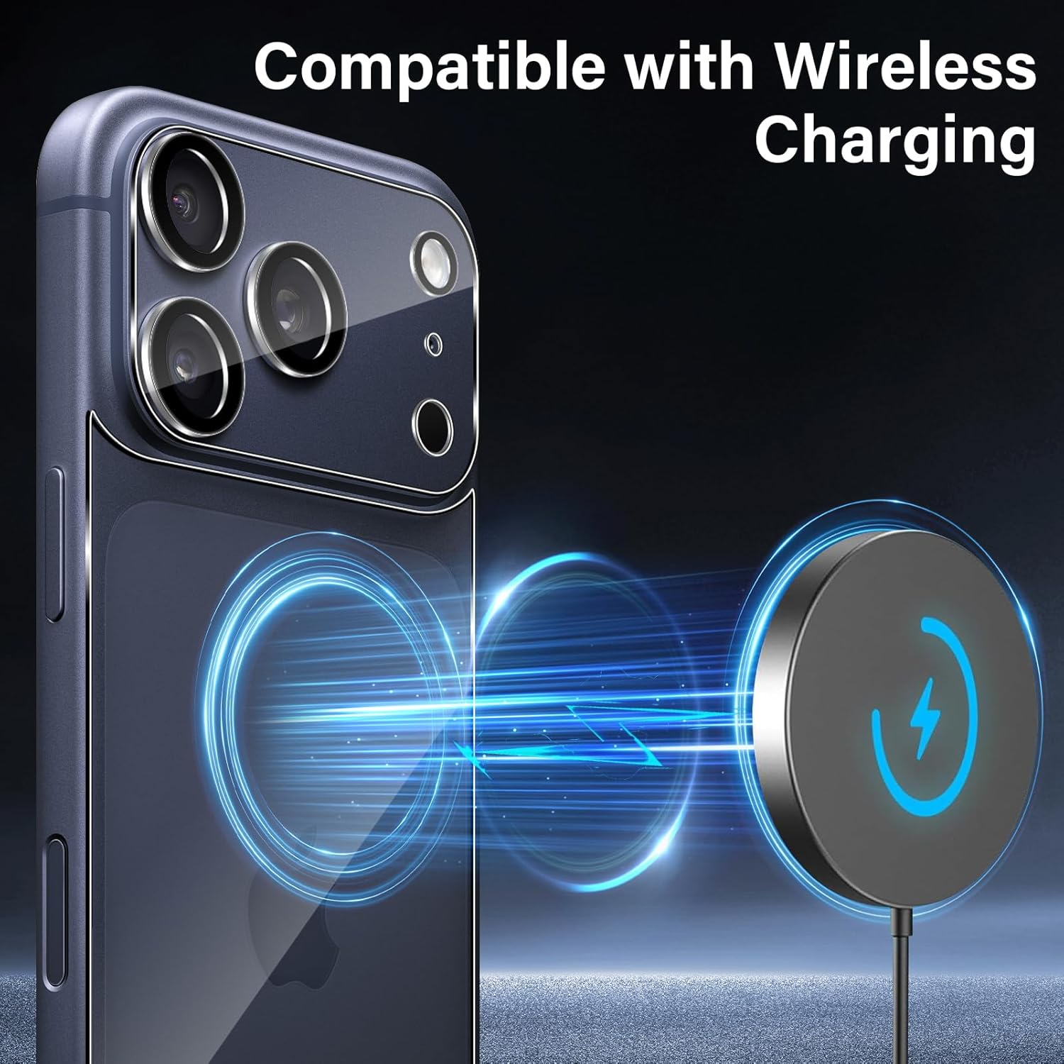 Xunzii Back Screen Protector for Iphone 17 Pro Max 6.9 Inch, Pack of 2 Rear Protective Glass + 2 Pieces Camera Protection, 9H Hardness Anti-Scratch, HD Film Back Protective Glass Non-Slip Film, [Ultra image number 4