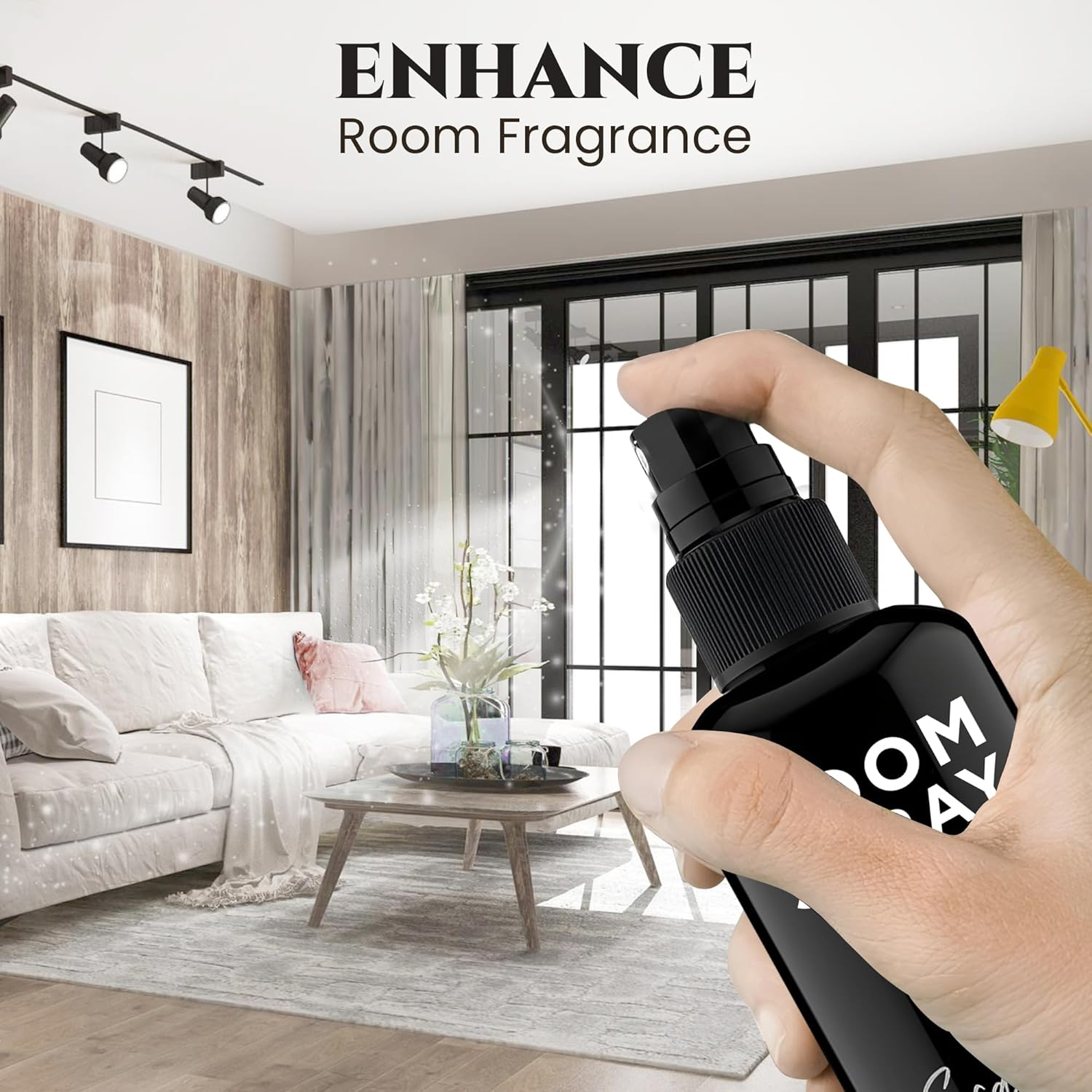 General Room Spray, Long Lasting Fragrance, Spa Fragrance Experience (Eucalyptus, 3 Pack)