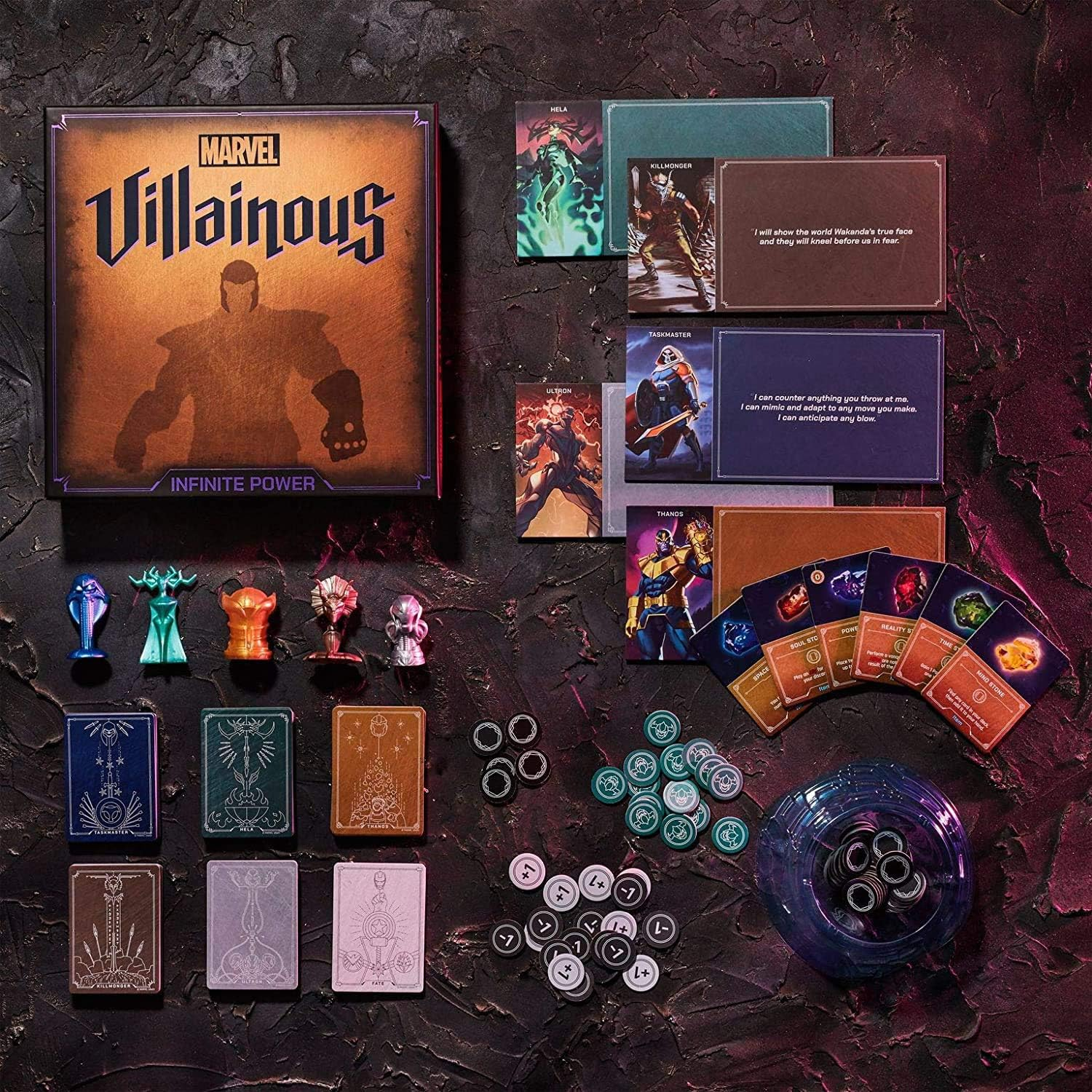 Ravensburger Marvel Villainous Infinite Power Strategy Board Game &ndash; Adults & Kids Age 12+, Stand-Alone or Expansion image number 2