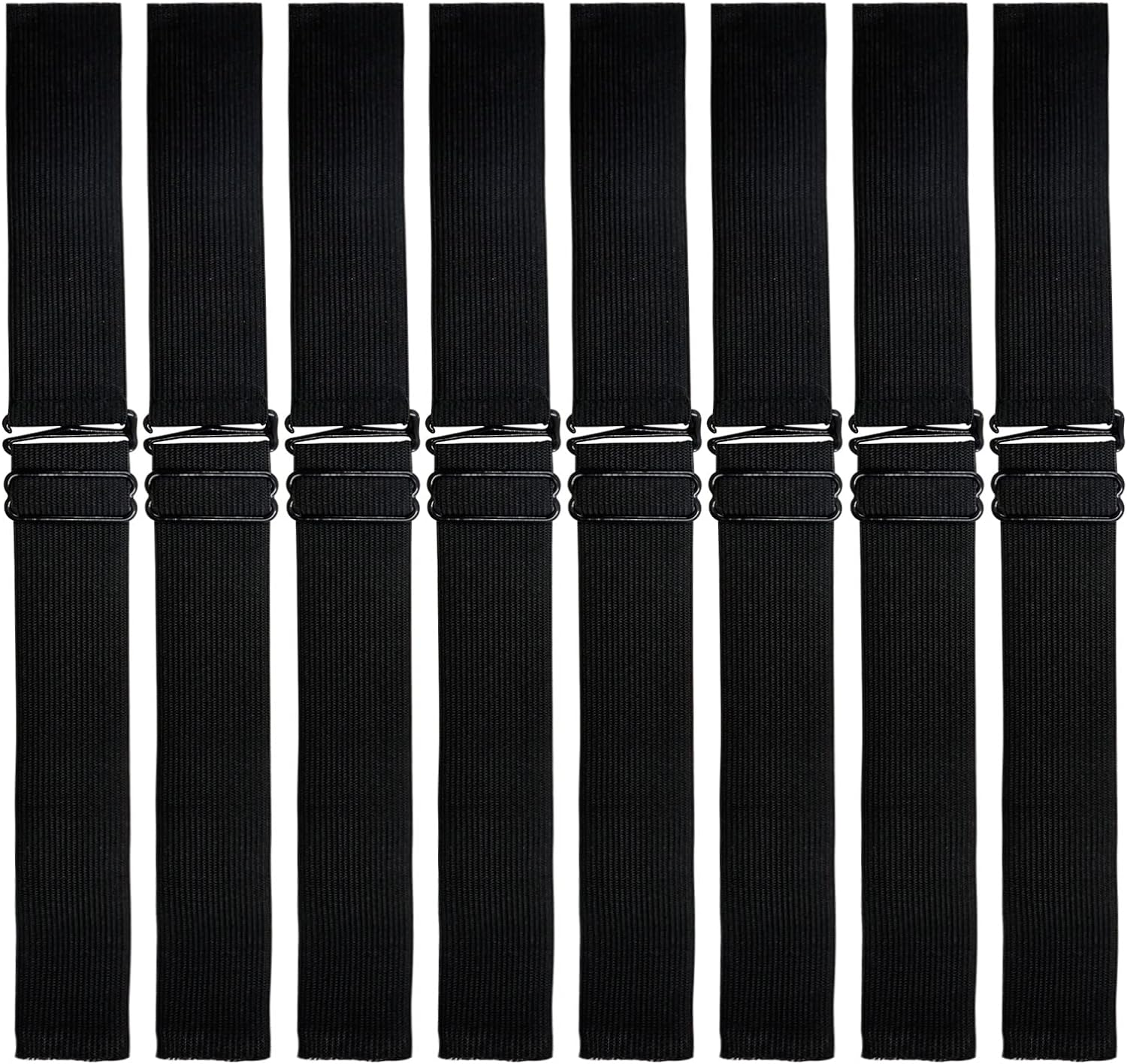 15Pcs Adjustable Elastic Band for Wigs, Glueless Wig Straps for Keeping Wigs in Place, Adjustable Wig Band Sewing for Making Wig and Wig Caps, 3.5Cm&times;30Cm