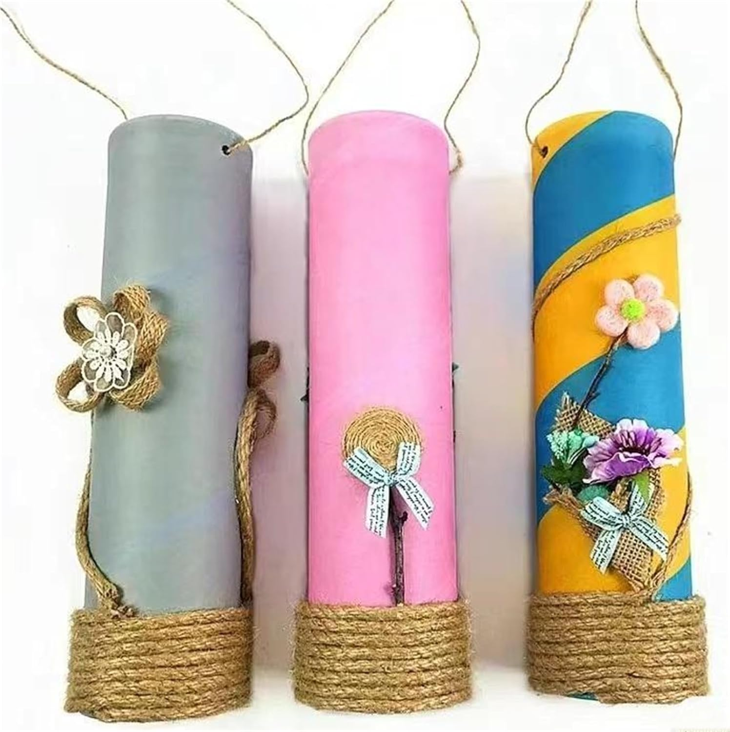 Ruisky 32 Pack Cardboard Tubes Craft Rolls, Kraft Paper Rolls Cardboard Tubes for Crafts&pound;&not;Paper Towel Rolls for Crafts 1.57X 3.9In (Brown) image number 3