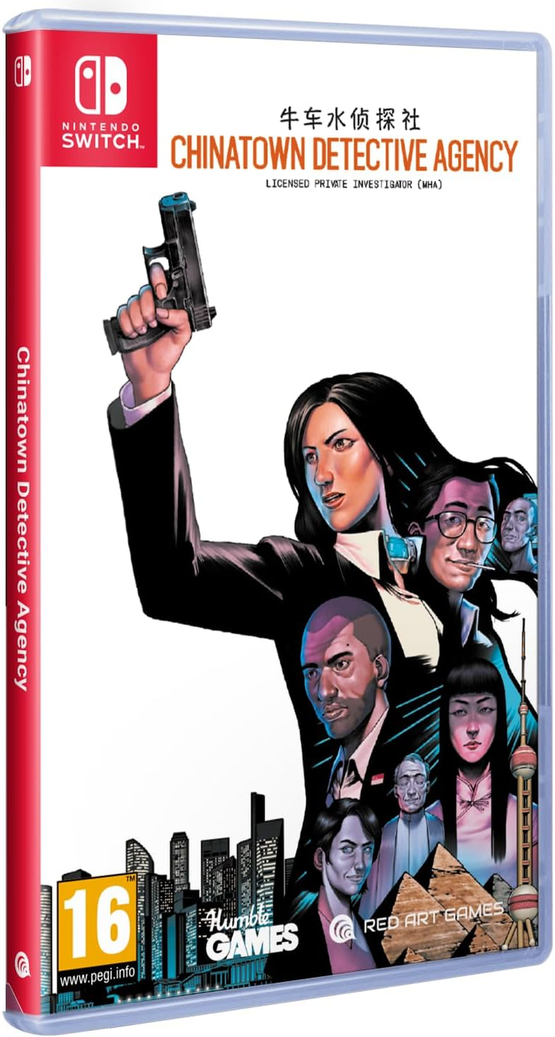 Red Art Games Chinatown Detective Agency Nintendo Switch Game image number 4