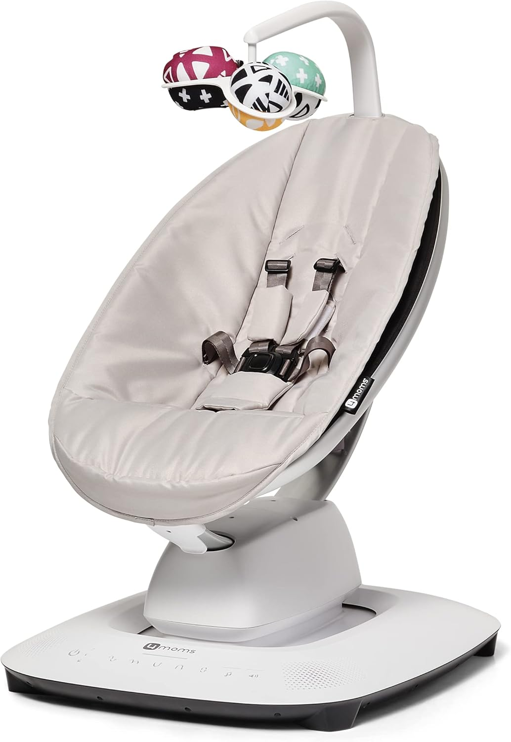 4Moms Mamaroo Multi-Motion Baby Swing, Grey Classic, 6.8 Kilograms (4-M5-GRY) image number 4