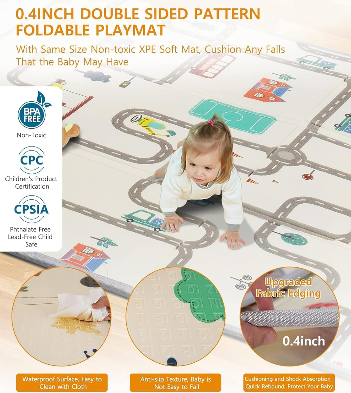 Extra Large Baby Playpen with Mat, Mankami 200 * 180Cm Baby Play Pen Yard for Babies and Toddlers Safety Baby Fence with Breathable Mesh Indoor & Outdoor Kids Activity Play Center