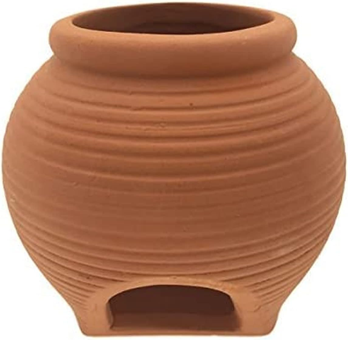 Saim Ceramic Jar Aquarium Decorations Fish Tank Cave Breeding Cones Cave Fish Tank Ornaments for Betta Fish Amano Shrimp Cichlid Bonsai to Play Hide and Rest Yellow