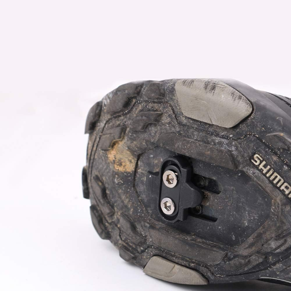 Slzhds Bicycle Cleats for Shimano SPD, Bicycle Cleats, Bike Cleats, Road Mountain Bike Pedal Cleats Bike Shoe Cleats Indoor Cleat Set Cycling Cleats Set Compatible with Shimano SP image number 6