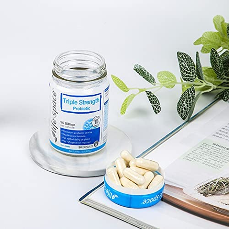 Life-Space Triple-Strength Probiotic Capsules - 96 Billion CFU - 15 Strains, 30 Count image number 4