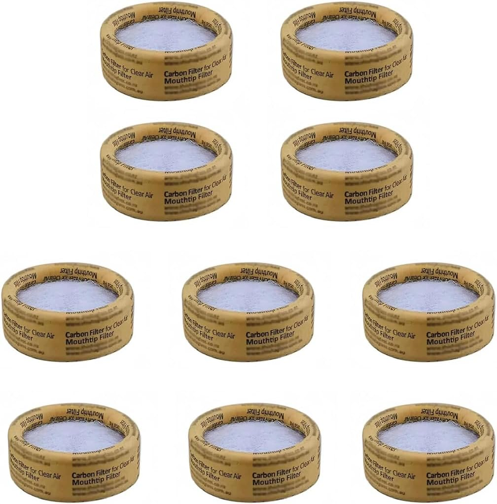 DCSMYX Silicone Mouth Funnel with Activated Carbon Filter, Universal Fit, 10-Piece Set image number 6