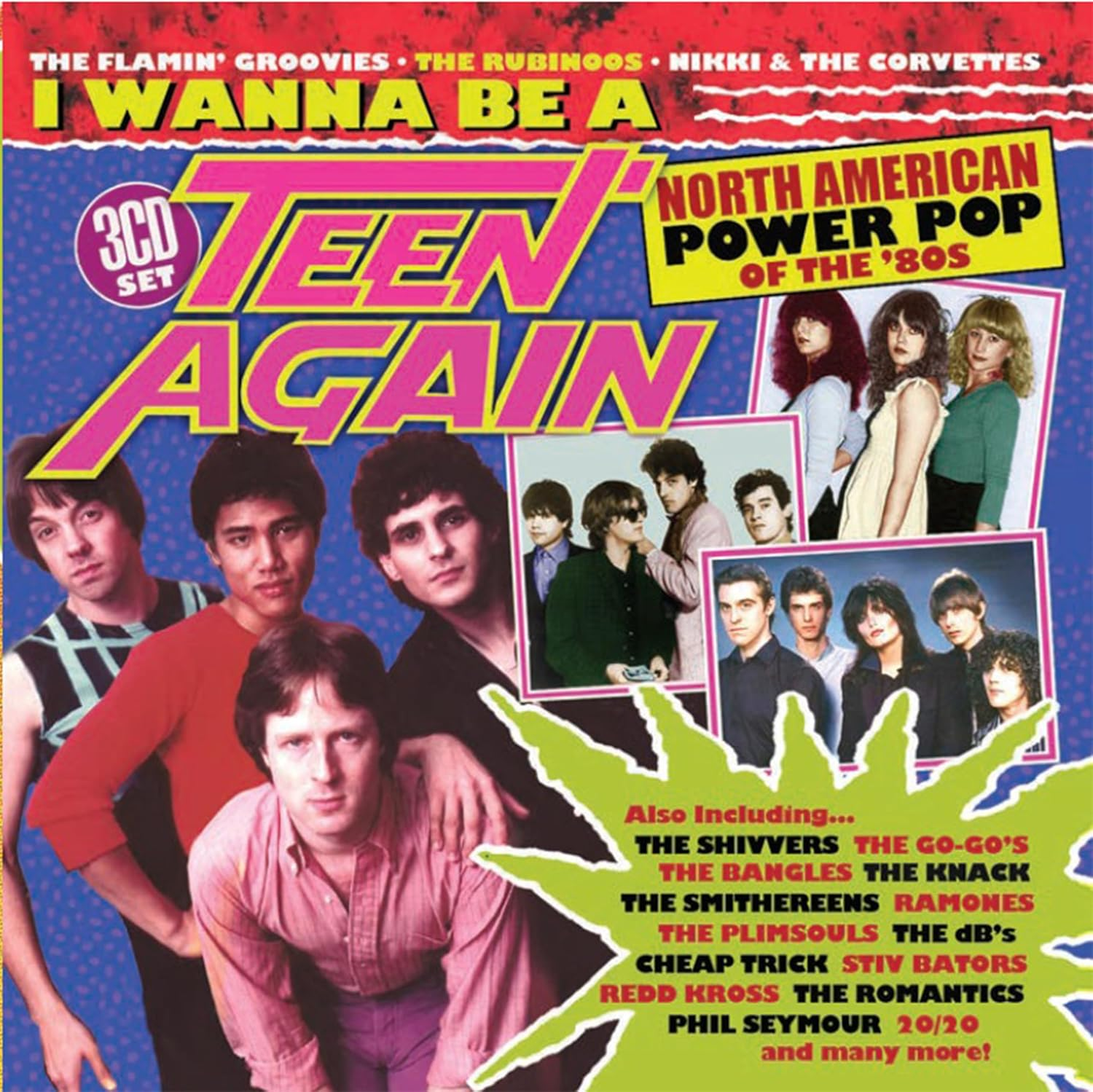 I Wanna Be a Teen Again: American Power Pop 1980-1989 / Various