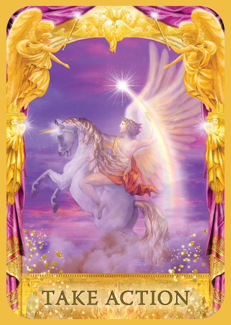 Angel Answers Pocket Oracle Cards: a 44-Card Deck and Guidebook image number 5