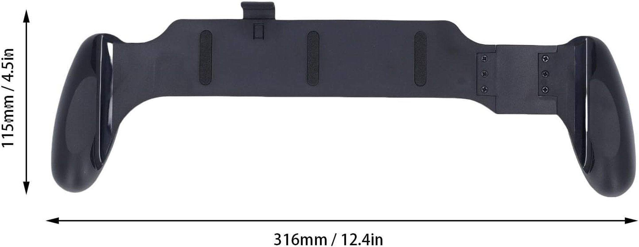 Plyisty Hand Grips for Switch2Controller, Comfortable Ergonomic Grip, Non Slip Game Controller Handle, for Accessories image number 1