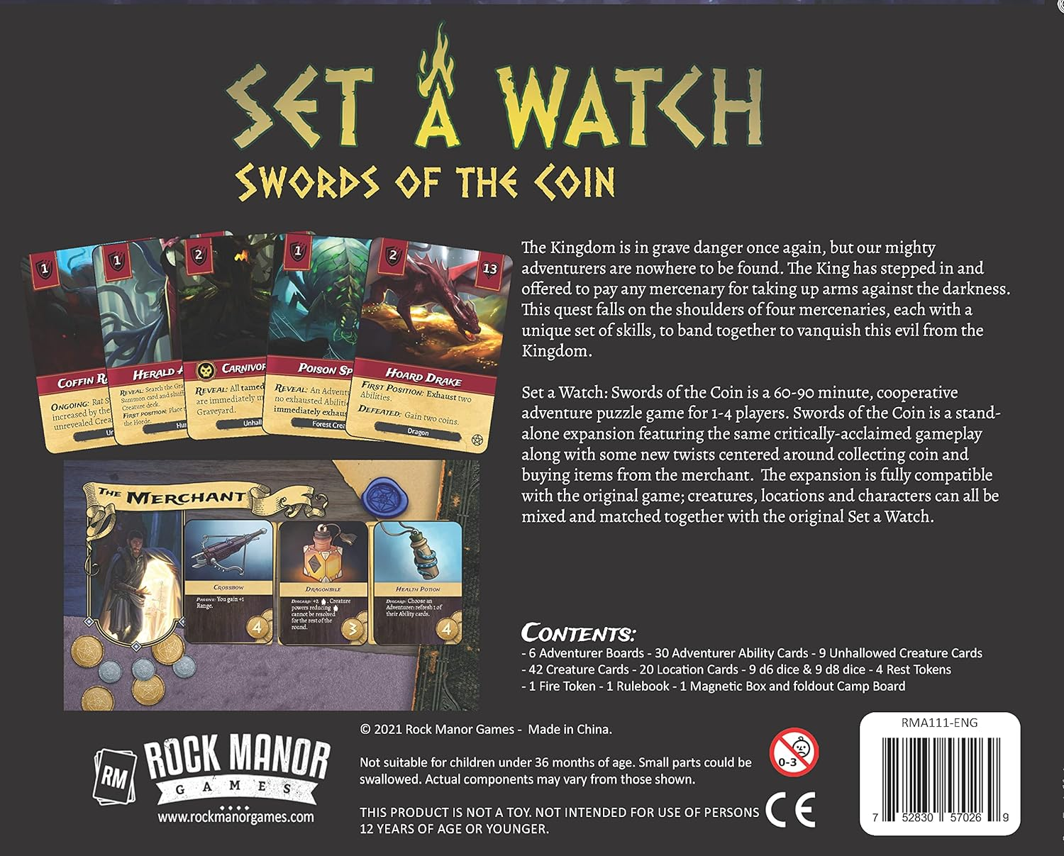 Impressions Set a Watch - Swords of the Coin: Strategy Board Game for 4 Players, Ages 12+ image number 5