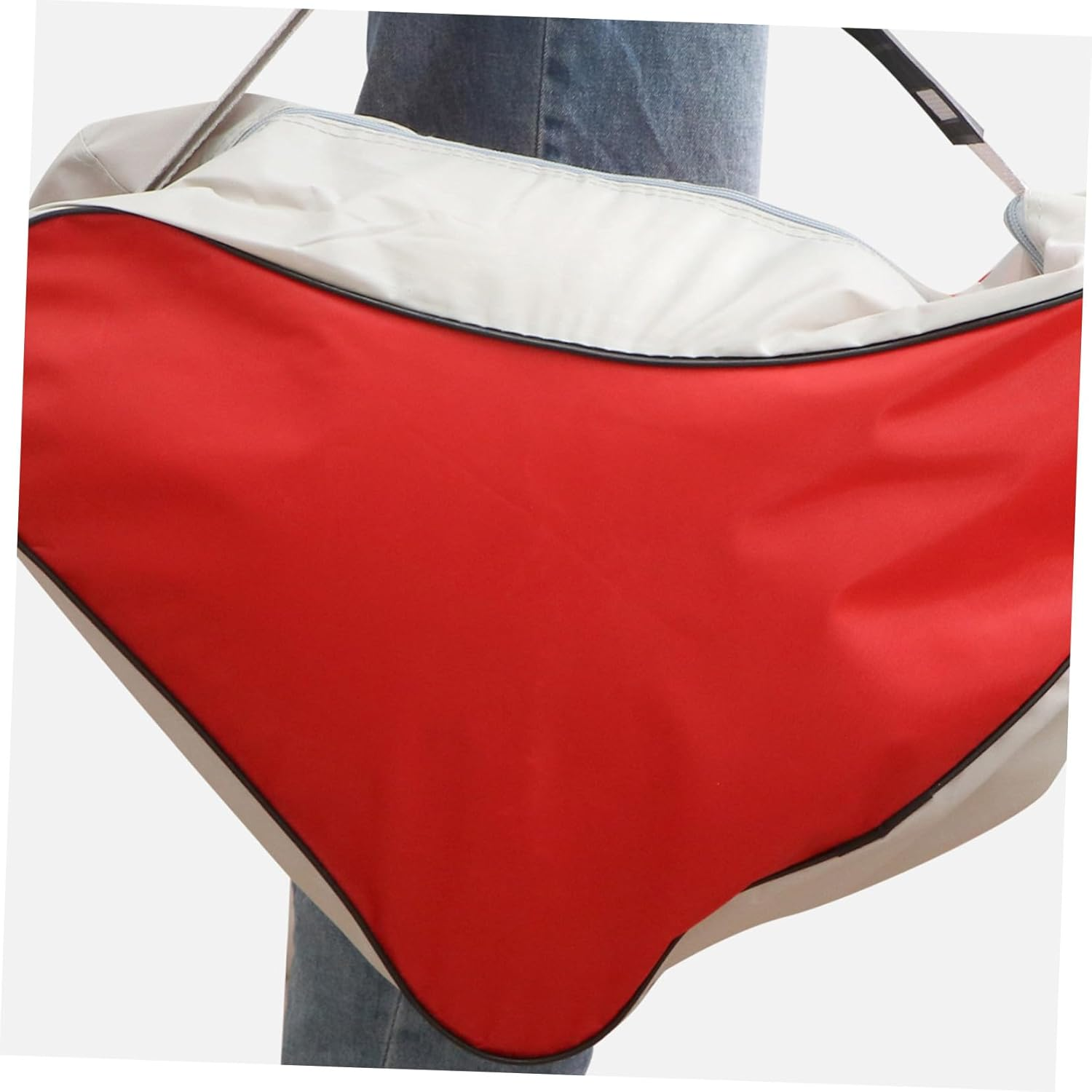 BELLIFFY Skate Bag for Ice Skating High-Capacity Roller Skate Bag Mesh Cloth for Carrying Skating Gear to Practice Sessions image number 1