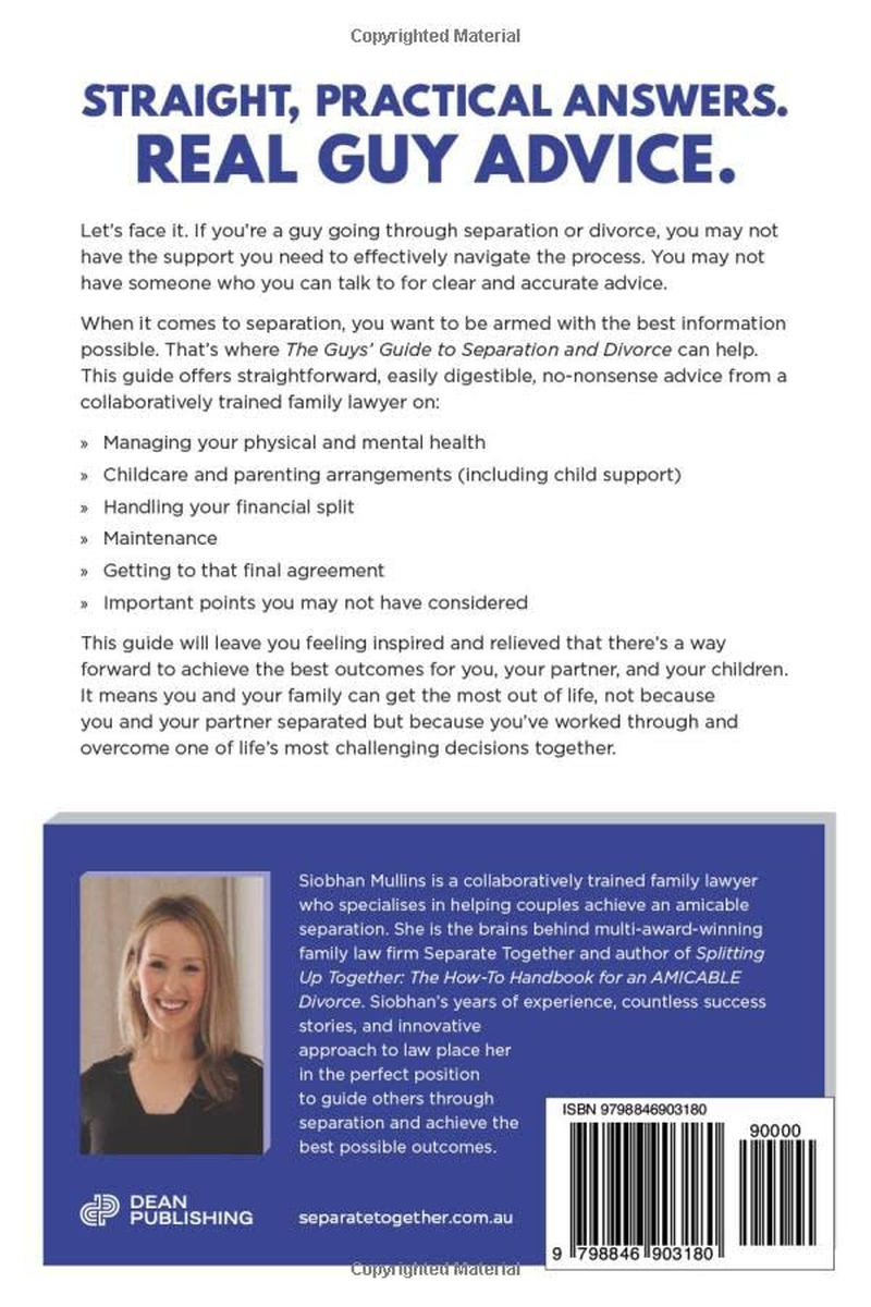 The Guys' Guide to Separation and Divorce: the World'S Most Inspiring Guide to Getting the Most Out of Life after the Most Challenging image number 1