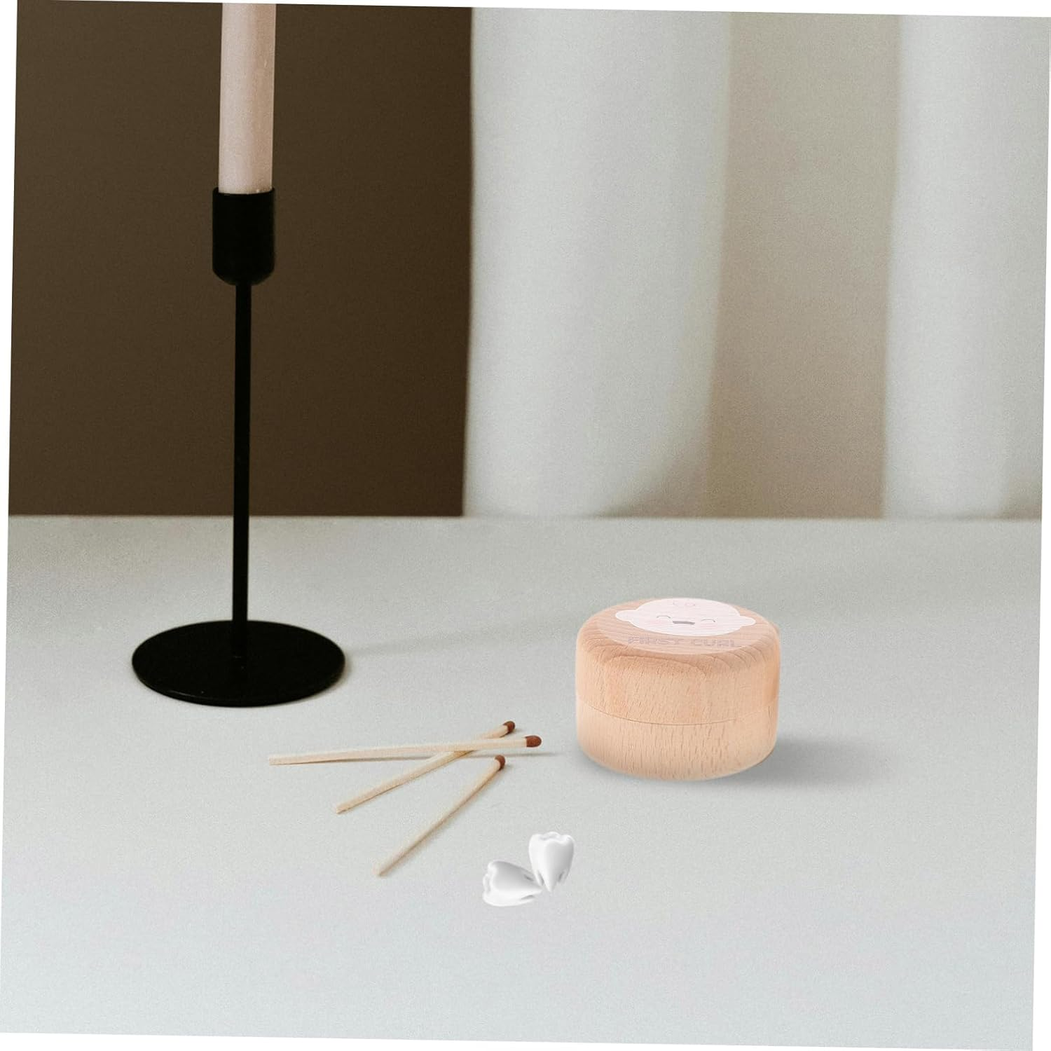 2Pcs Wooden Tooth Keepsake Box for First Lost Teeth Cute Boy Girl for Boys Girls image number 4