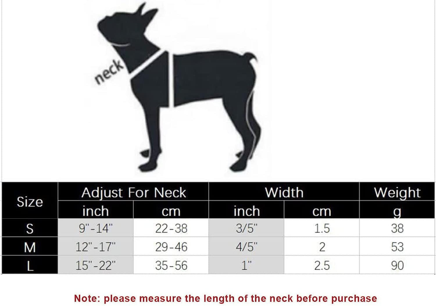 Haoyueer Multi-Colored Stripe Dog Collar, Soft Adjustable Dog Collars with Metal Buckle for Small Medium Large Dogs, Perfect Pet Collar Gift (M, Red) image number 1